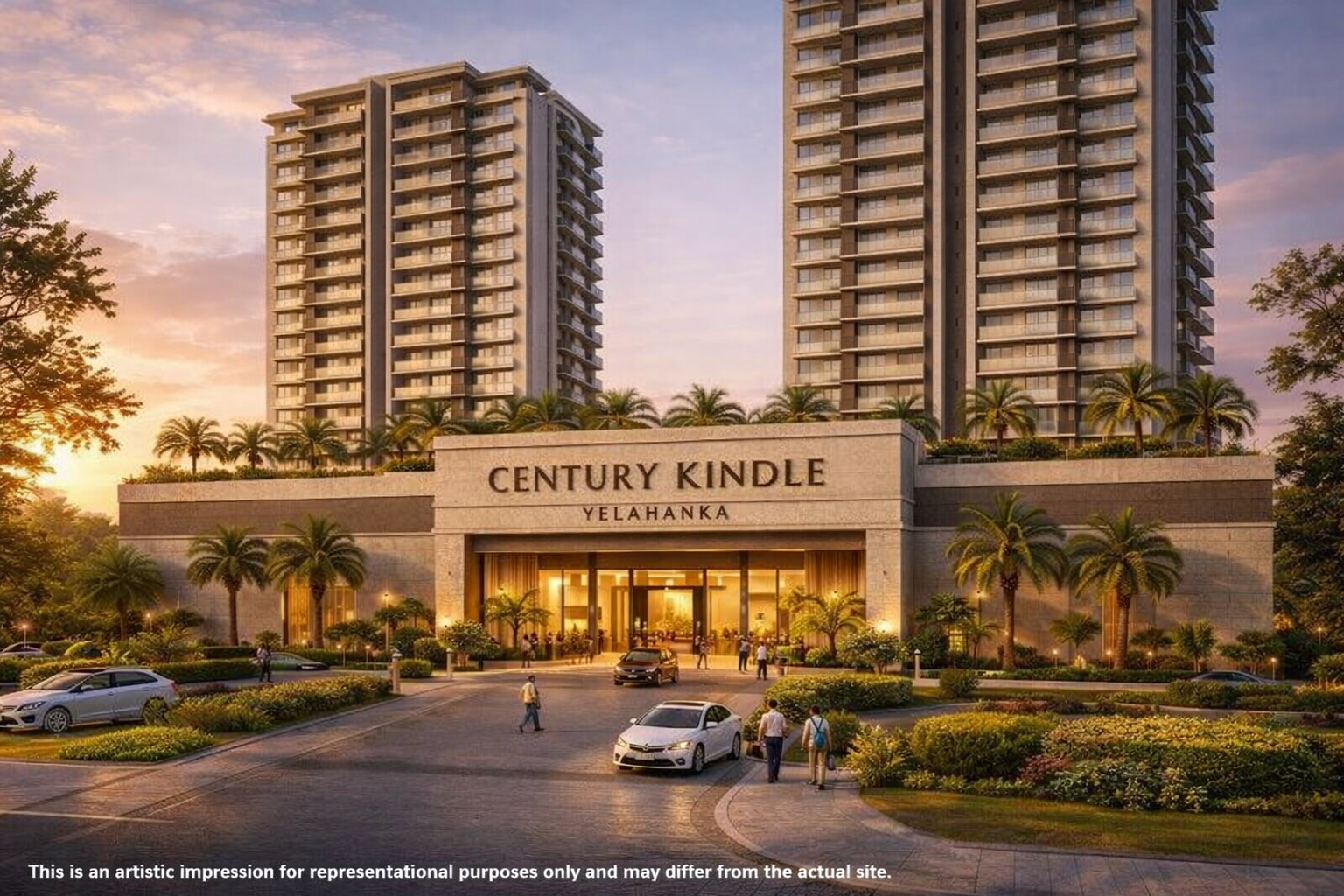 Century Kindle Yelahanka Bangalore 2026 — premium 2, 2.5 & 3 BHK apartments on Attur Main Road by Century Real Estate