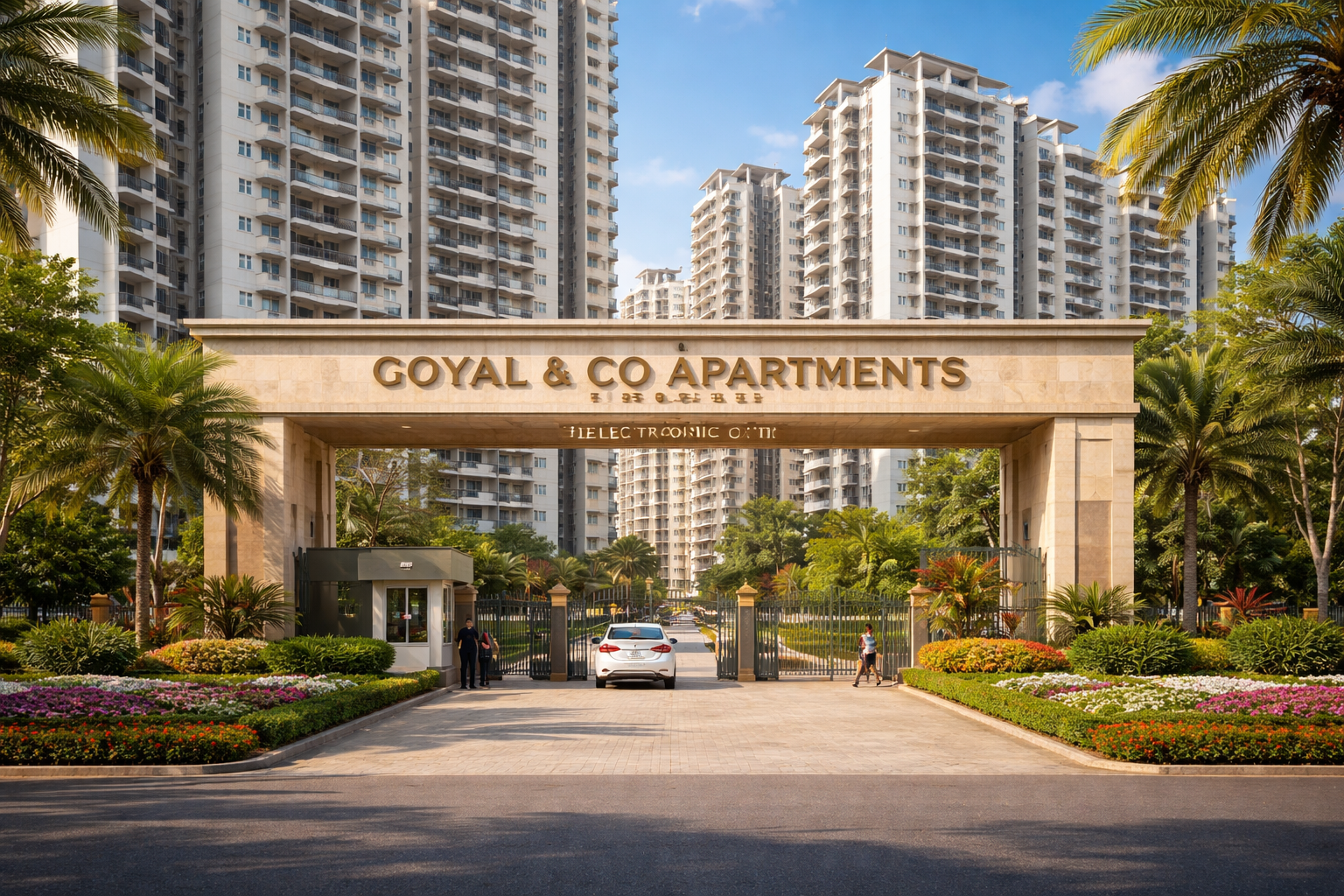 Goyal & Co Apartments Electronic City Bangalore 2026 — premium 2 & 3 BHK apartments on Huskur Road, Hebbagodi