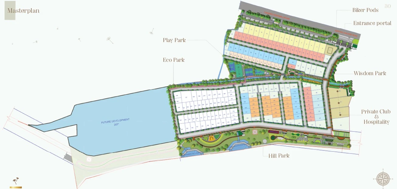 Divyasree Shettigere master plan — 72 acres site layout Airport Road Bangalore 2026