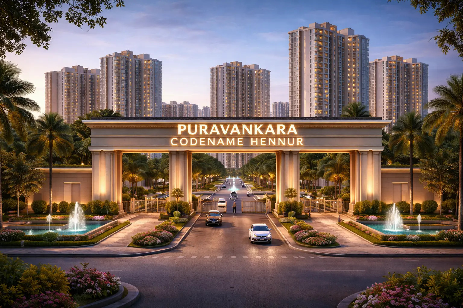 Puravankara Codename Hennur Elevation View Image