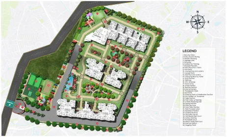 Signature Regal master plan site layout Chandapura Bangalore 2026 HouseAdda