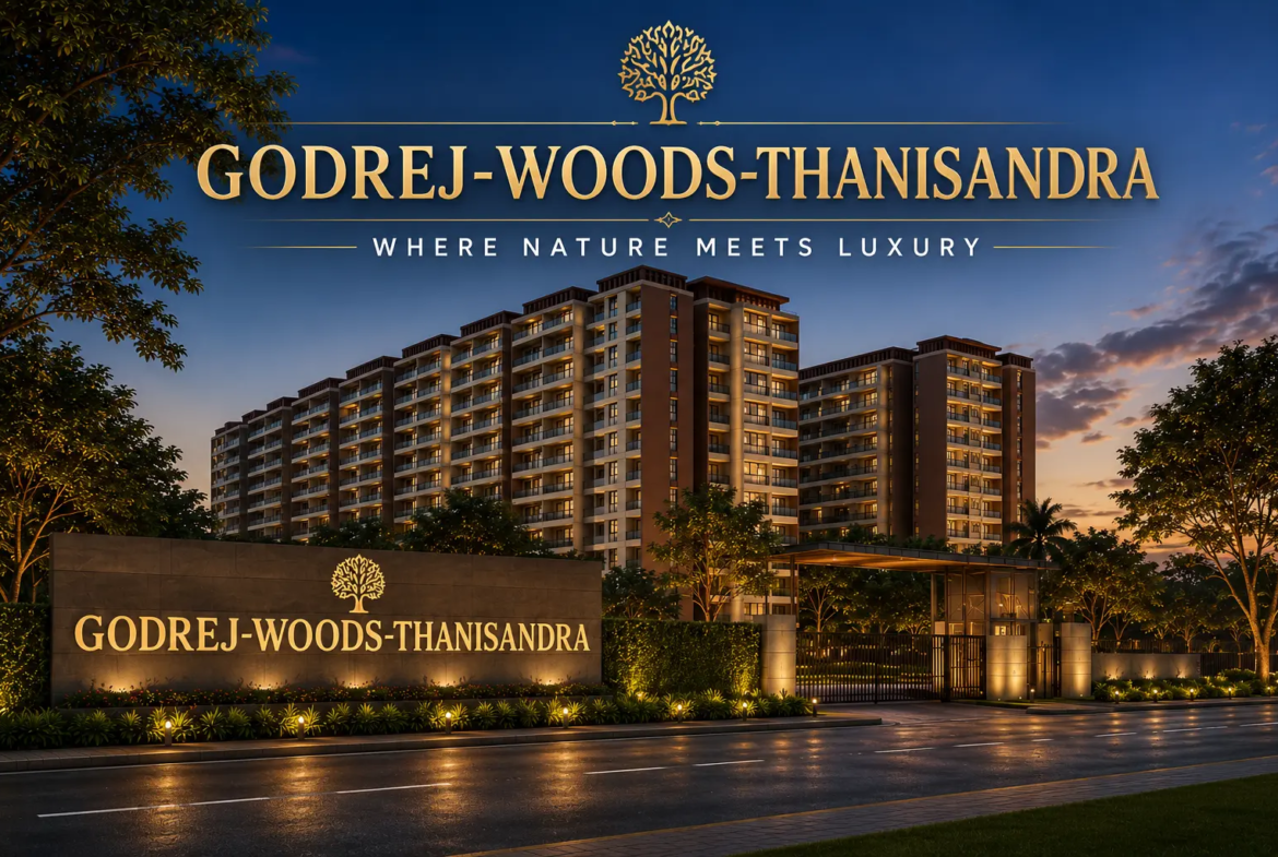 Godrej Woods Thanisandra — Luxury 2 & 3 BHK Apartments by Godrej Properties, Kogilu, North Bangalore 2026