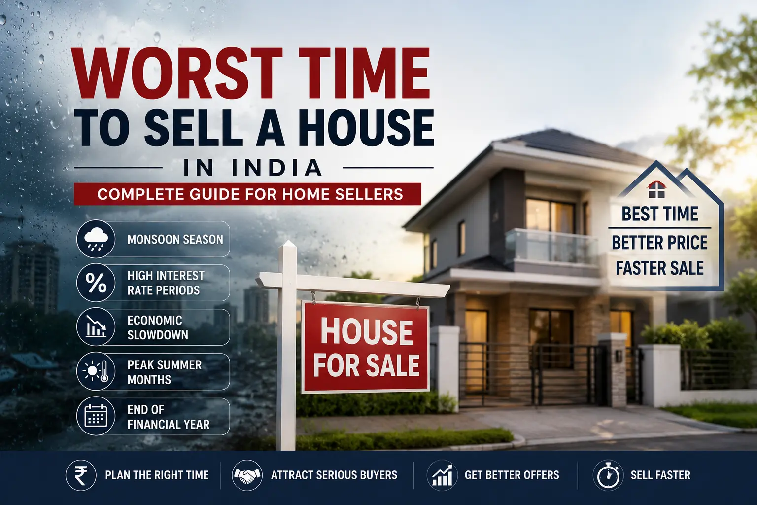 Worst Time to Sell a House in India Complete 2026 Seller’s Guide