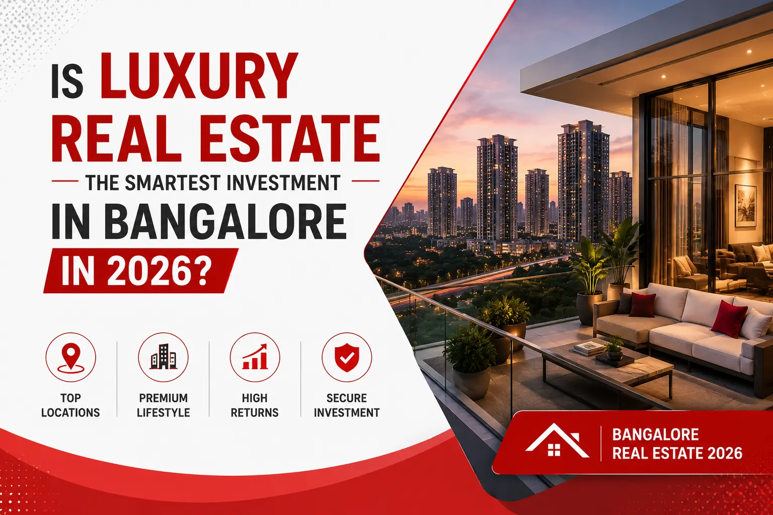 Is Luxury Real Estate the Smartest Investment in Bangalore in 2026?