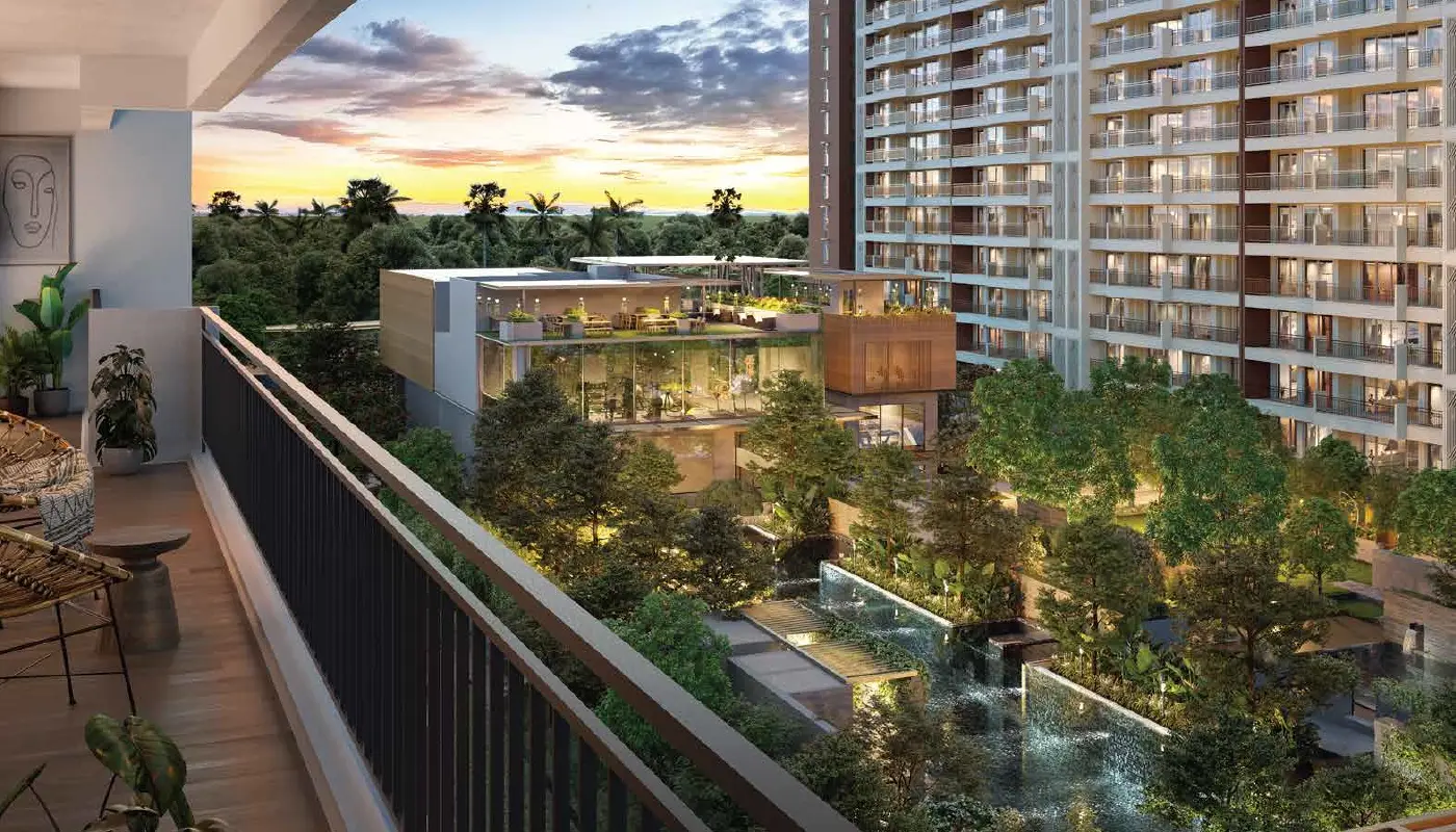 Godrej Woods Thanisandra amenities clubhouse swimming pool gymnasium Kogilu North Bangalore 2026
