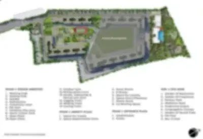 Godrej Woods Thanisandra master plan — 6.8 acres site layout 10 towers Kogilu North Bangalore 2026