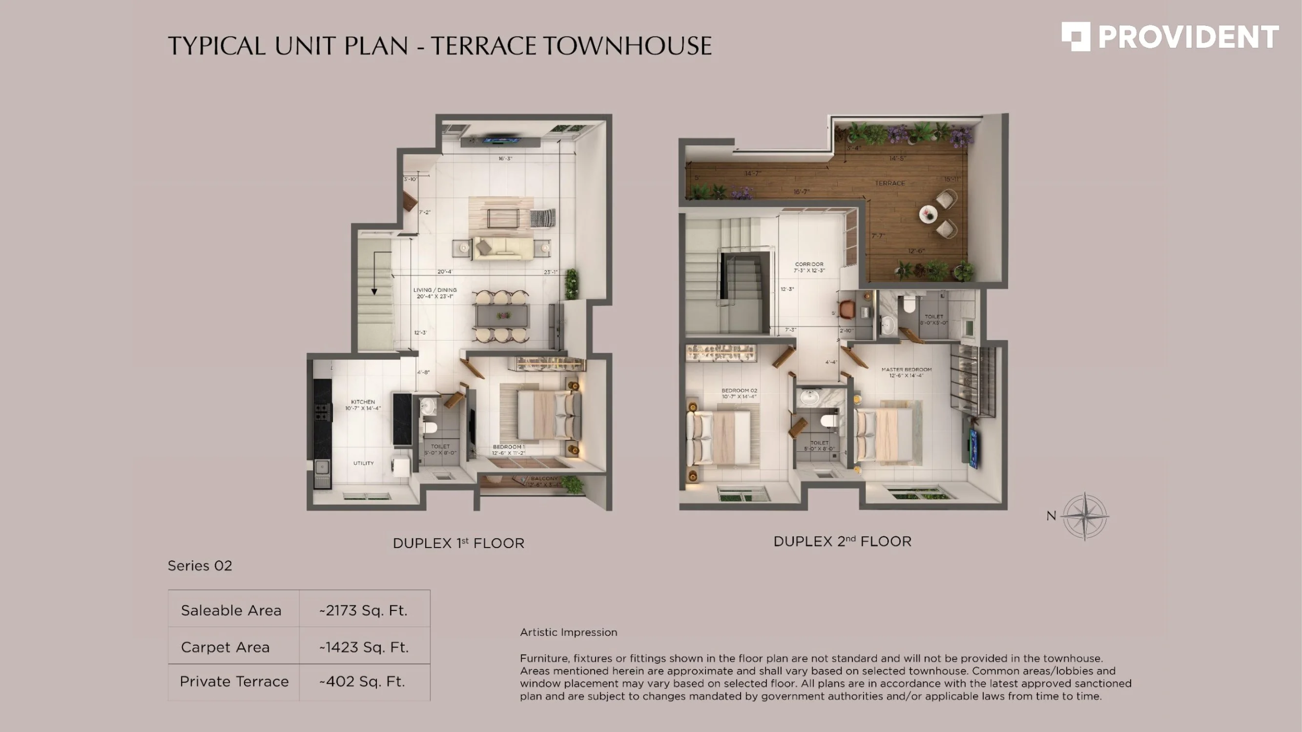 Provident Deansgate 3 BHK Simplex floor plan 1,949 sqft IVC Road North Bangalore 2026
