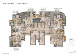 Sattva Forest Ridge 2 BHK floor plan 1195 sqft Bangalore 2026 HouseAdda