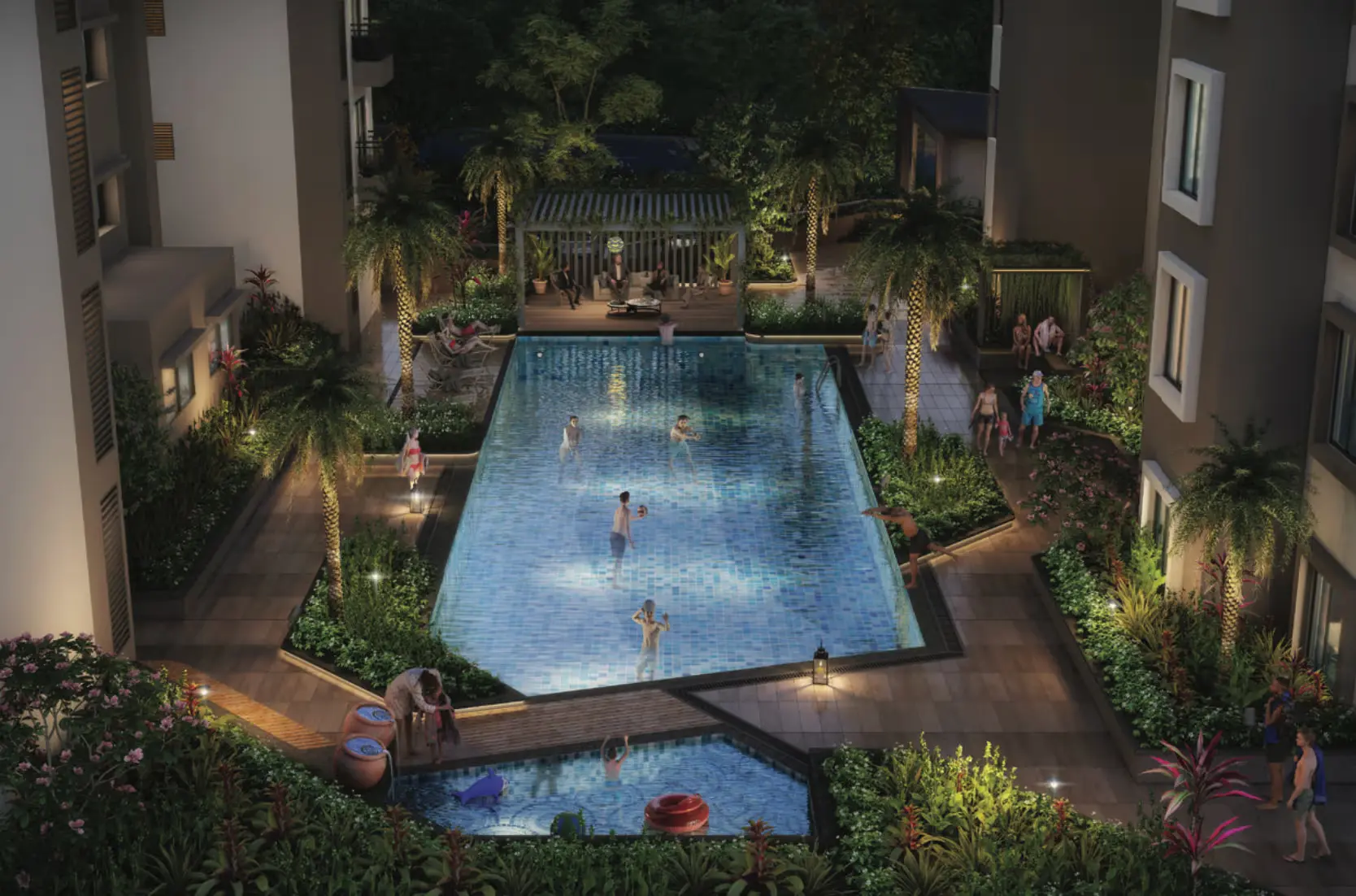 Sattva Forest Ridge amenities clubhouse swimming pool JP Nagar Bangalore 2026 HouseAdda