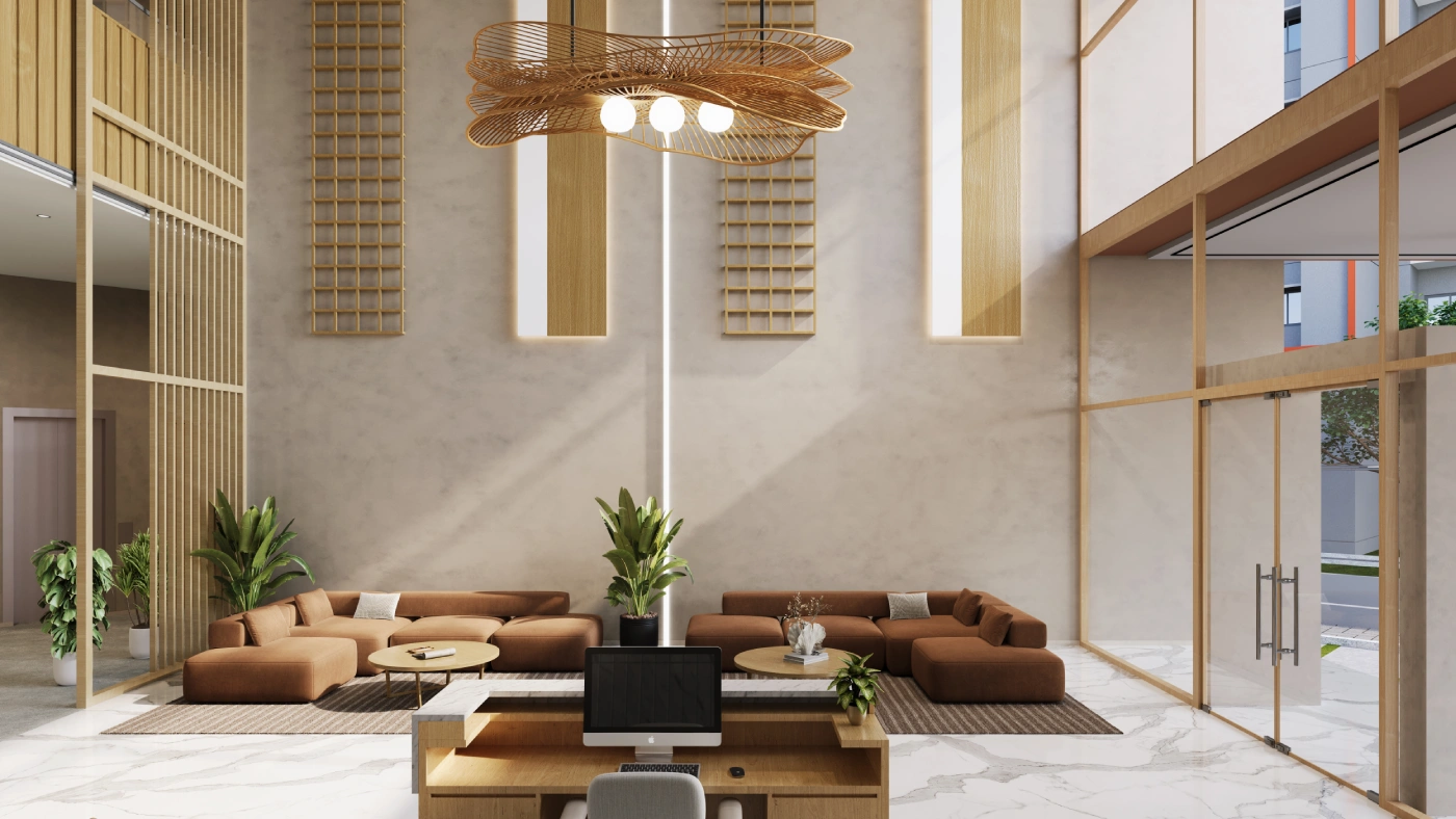 TVS Emerald Altura luxury living room interior Sathanur Bangalore 2026