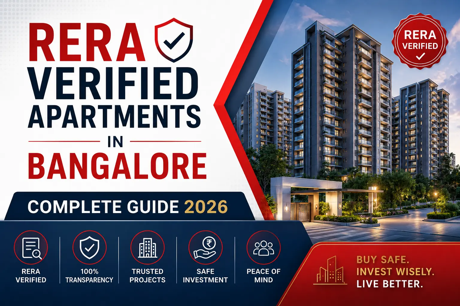 RERA Verified Apartments in Bangalore — Complete Guide 2026