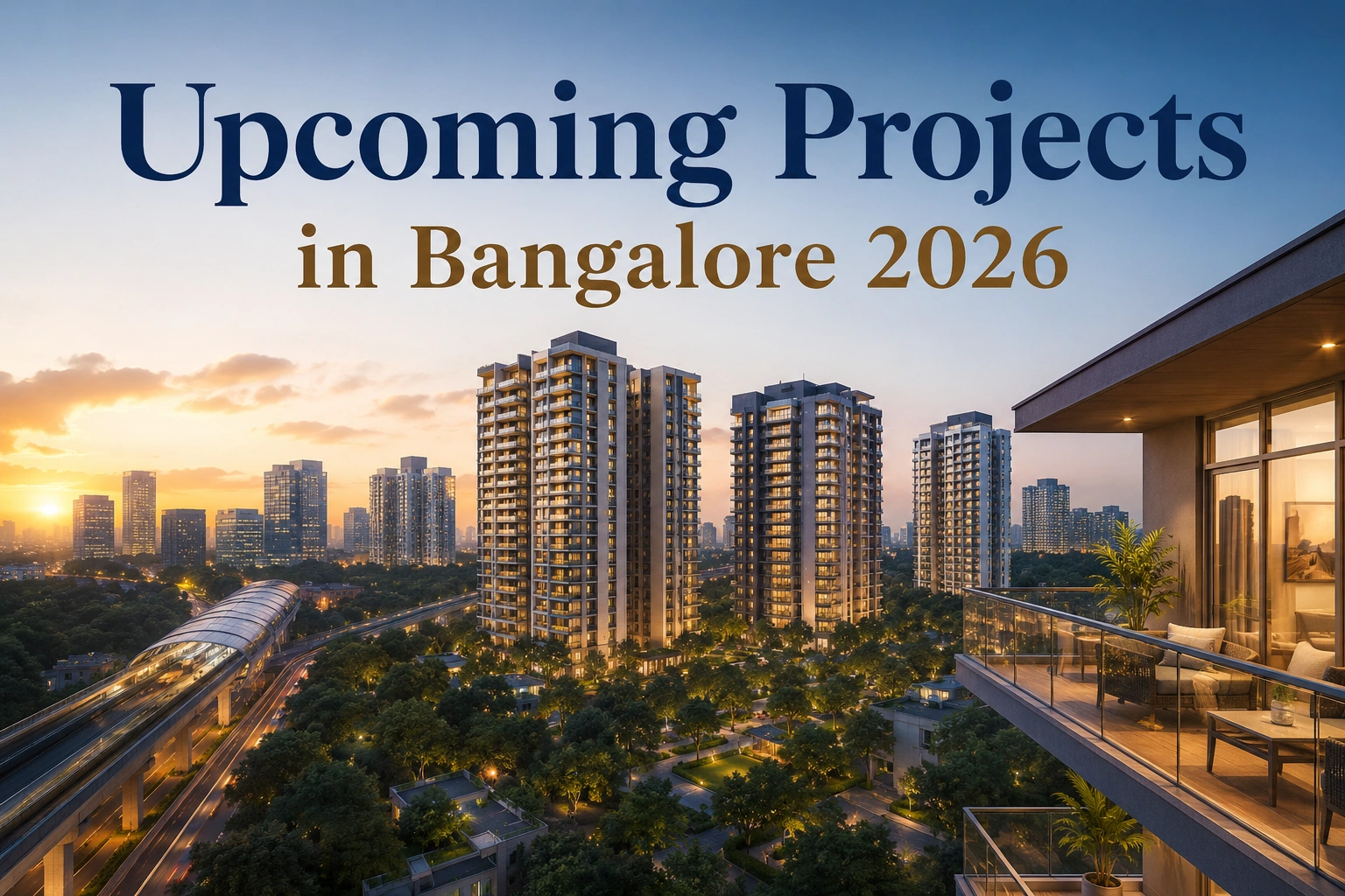 Upcoming Projects in Bangalore 2026 | New Launch & Pre-Launch Flats