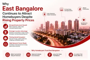 Why East Bangalore Continues to Attract Homebuyers Despite Rising Property Prices