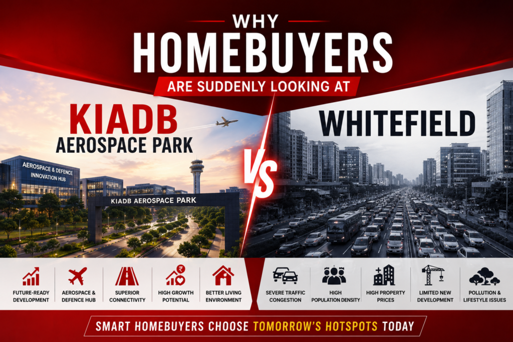 Why Homebuyers Are Suddenly Looking at KIADB Aerospace Park Instead of Whitefield