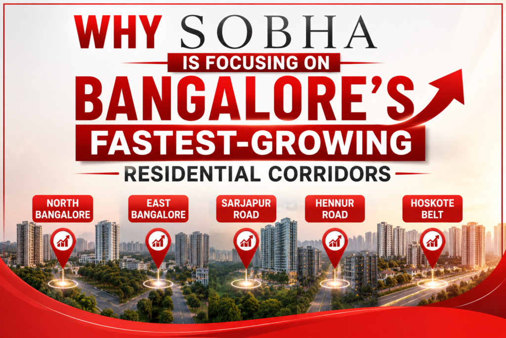 Why Sobha Is Focusing on Bangalore’s Fastest-Growing Residential Corridors