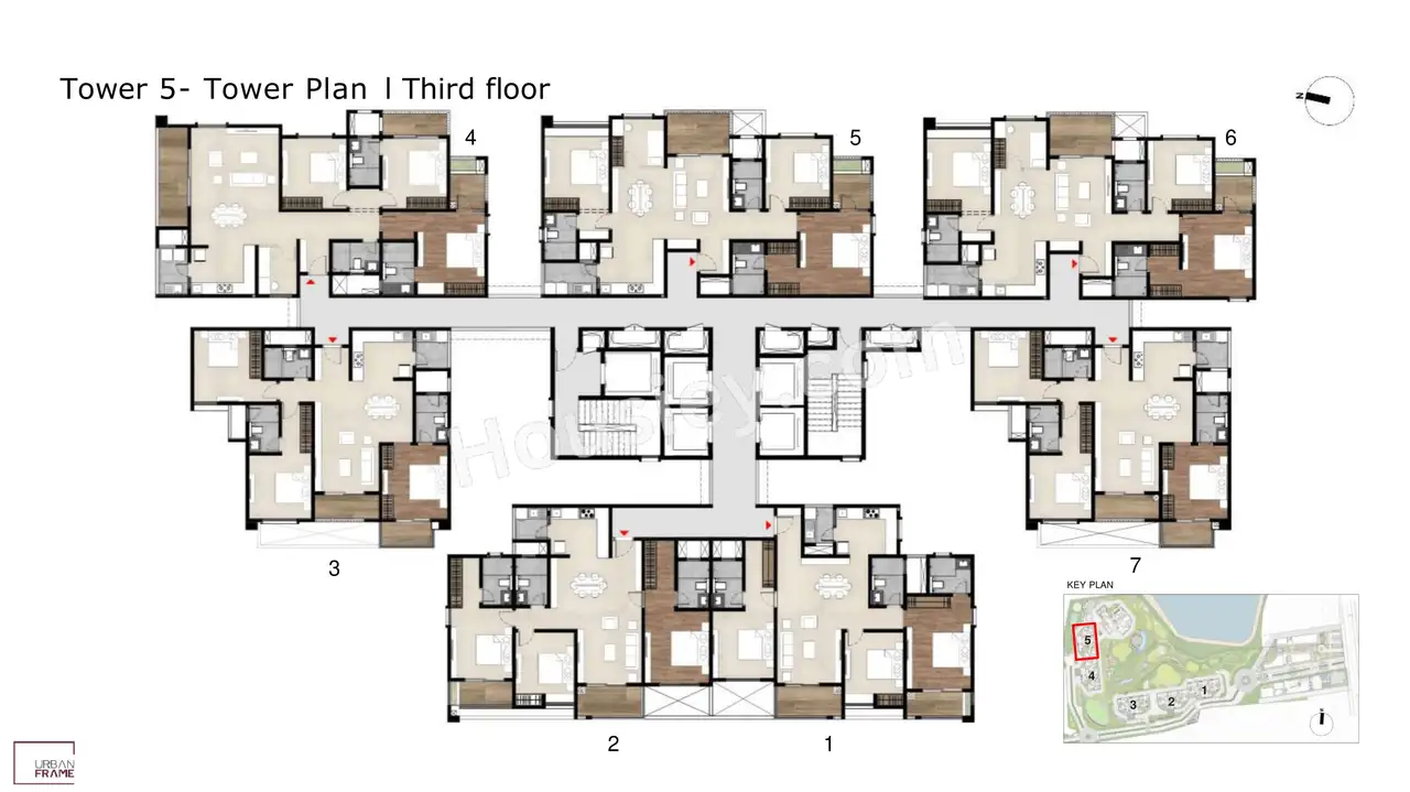 Mana Skanda 3 BHK floor plan