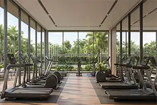 Brigade Granada Kadugodi gymnasium amenity