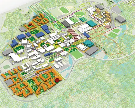 Puravankara Northern Lights master plan, 25 acre township