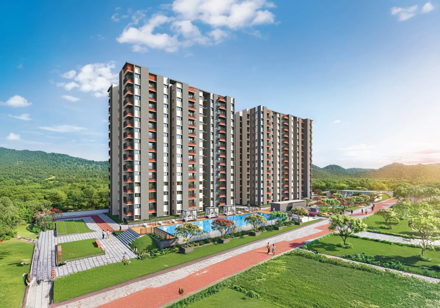Mahindra Blossom Whitefield clubhouse render