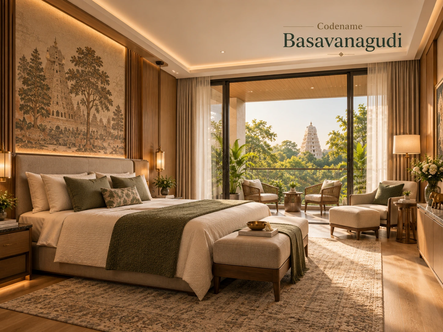 Codename Basavanagudi bedroom