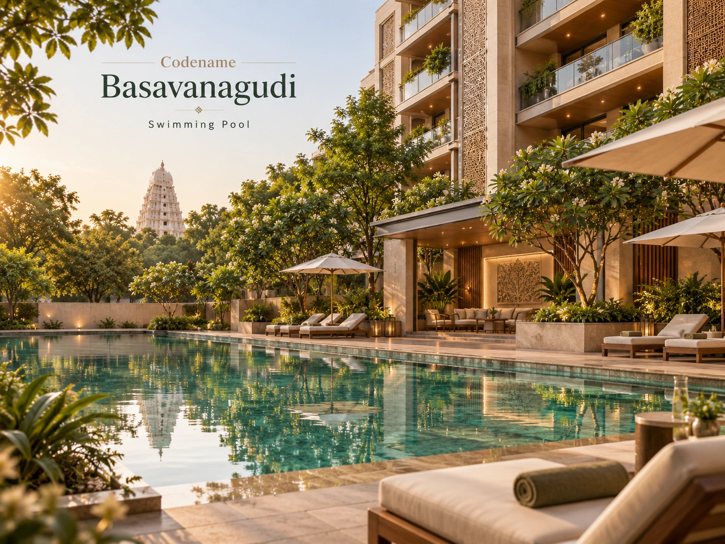 Codename Basavanagudi swimming pool
