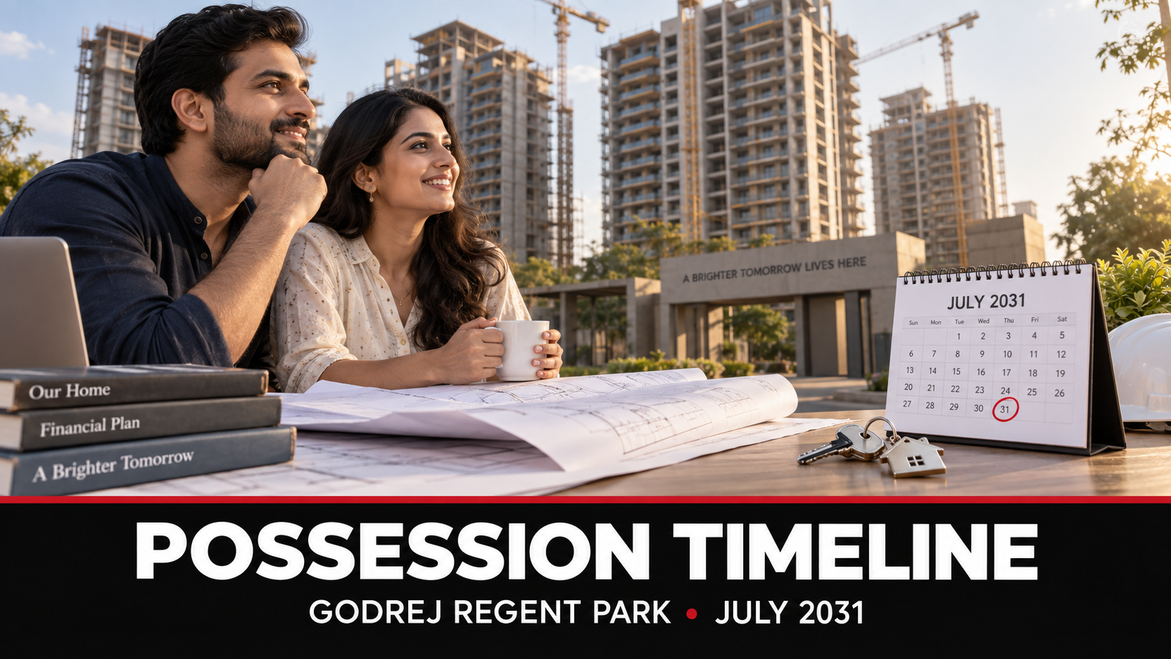 Godrej Regent Park possession timeline July 2031