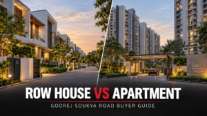 Godrej Soukya Road row house versus apartment buyer guide