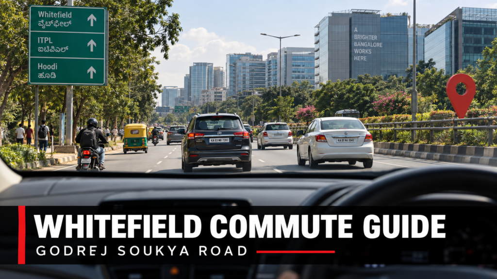 Godrej Soukya Road to Whitefield commute guide