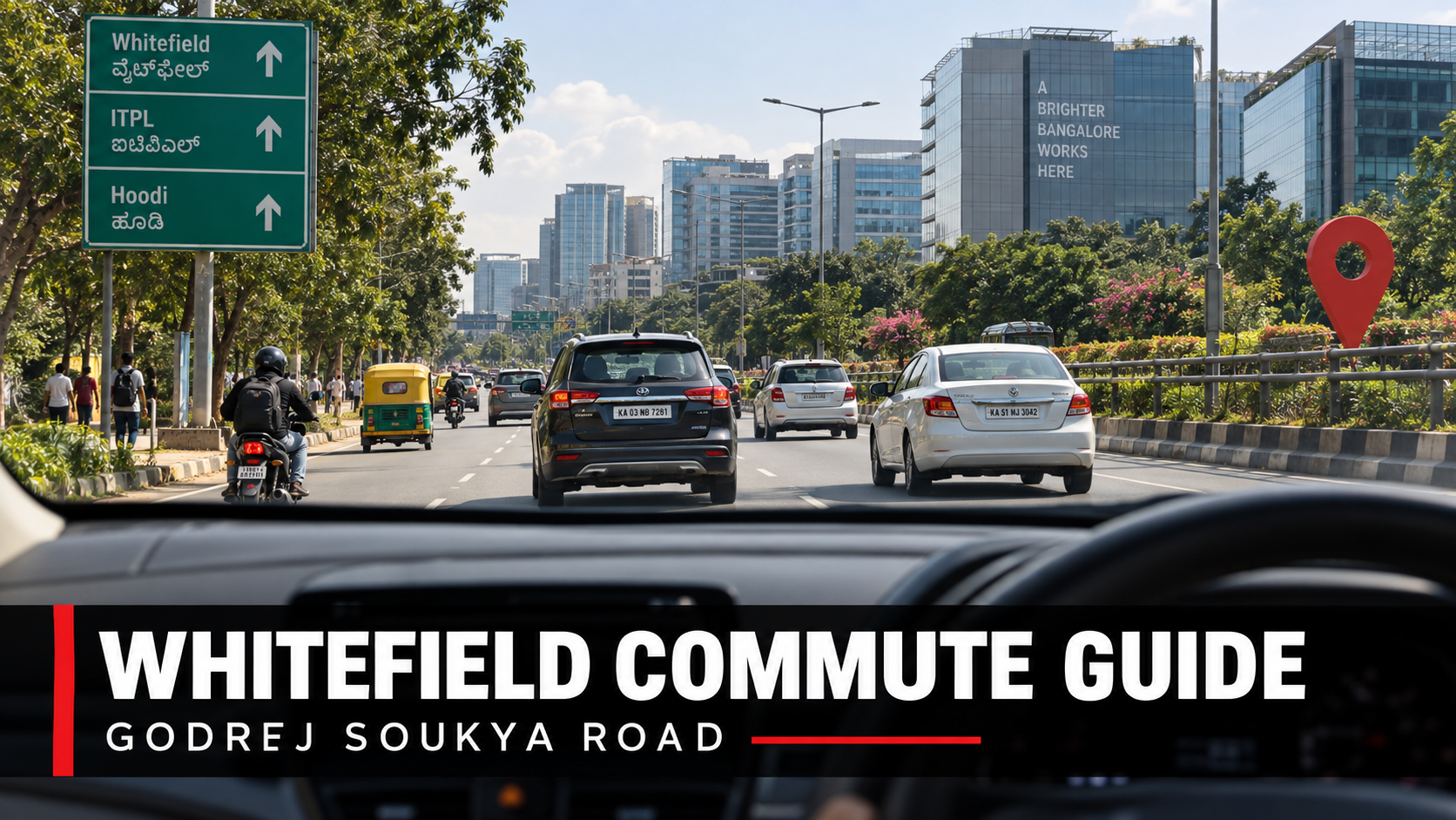 Godrej Soukya Road to Whitefield commute guide