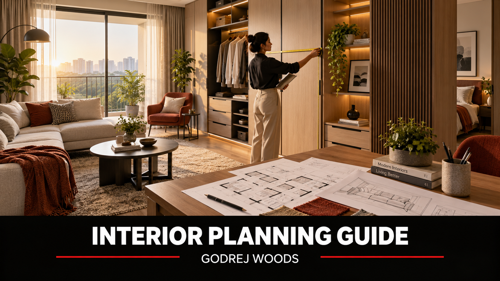 Godrej Woods interior planning and storage guide