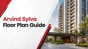 Arvind Sylva floor plan guide for 3 and 4 BHK apartments
