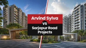 Arvind Sylva comparison with other Sarjapur Road projects