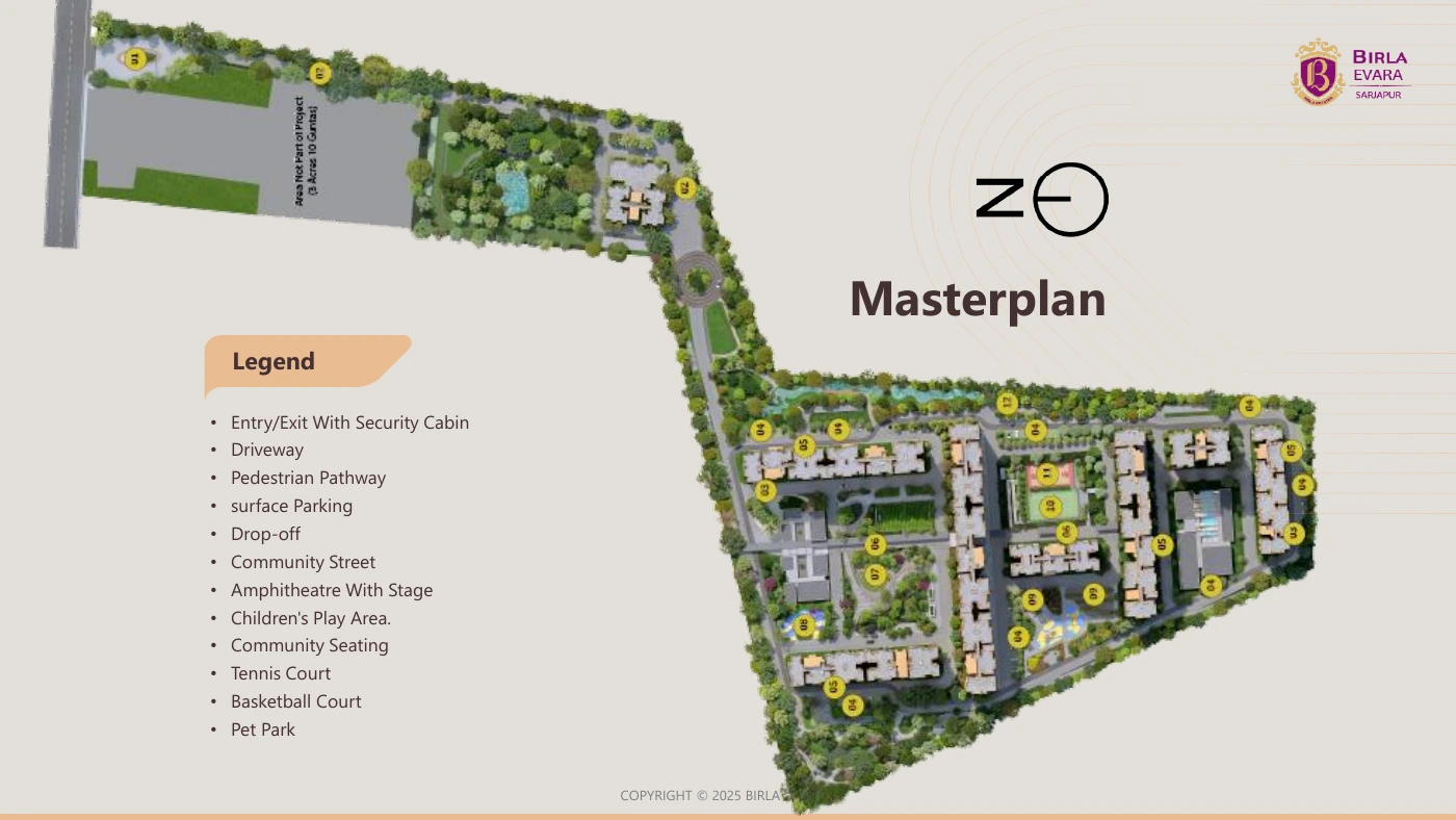 Birla Evara published master plan