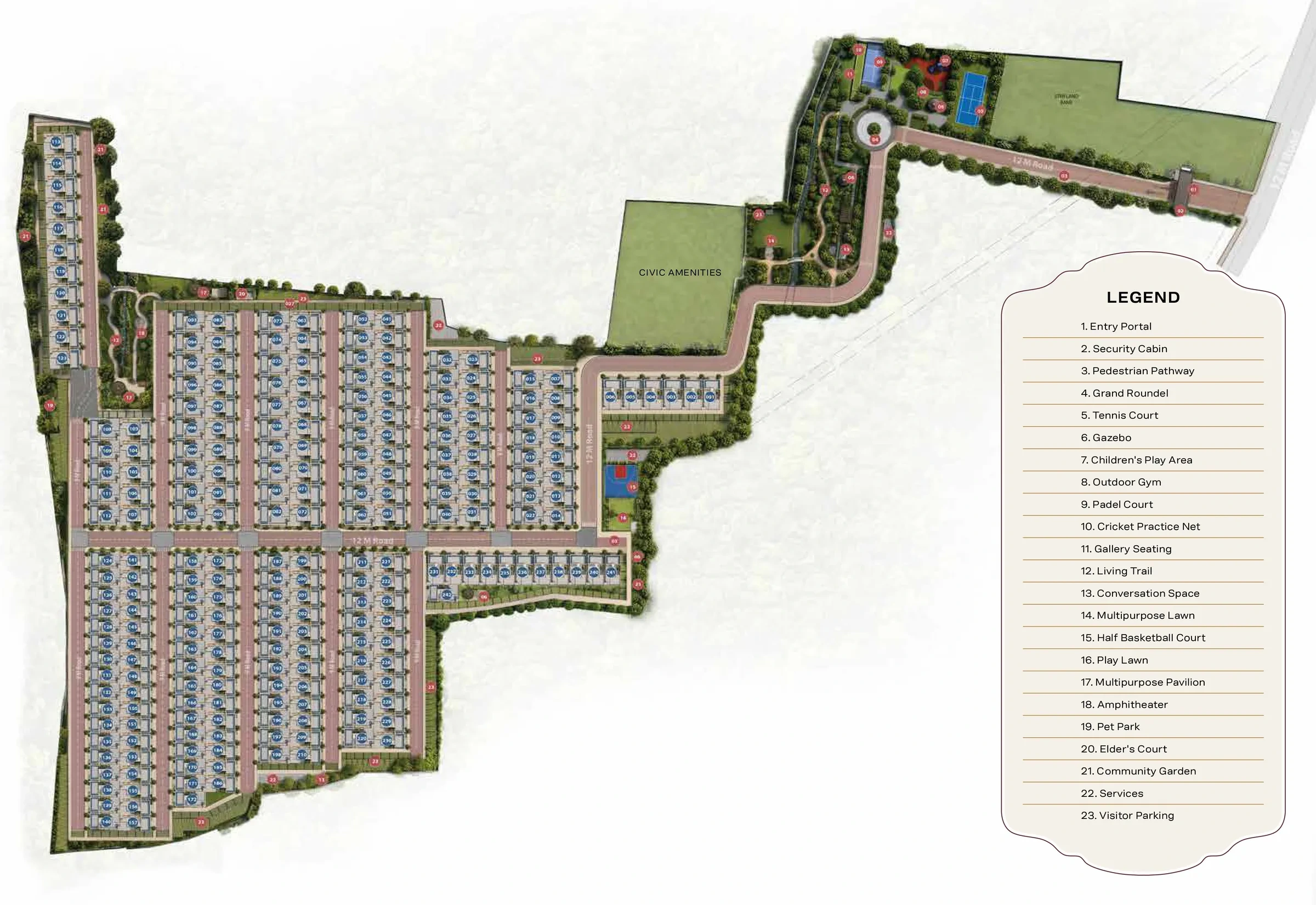 Godrej Florenne reference master plan