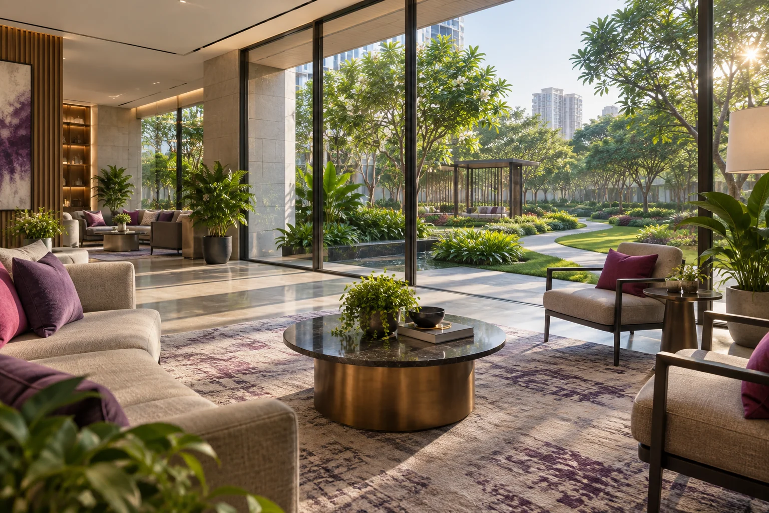 Godrej Aveline amenities lifestyle illustration