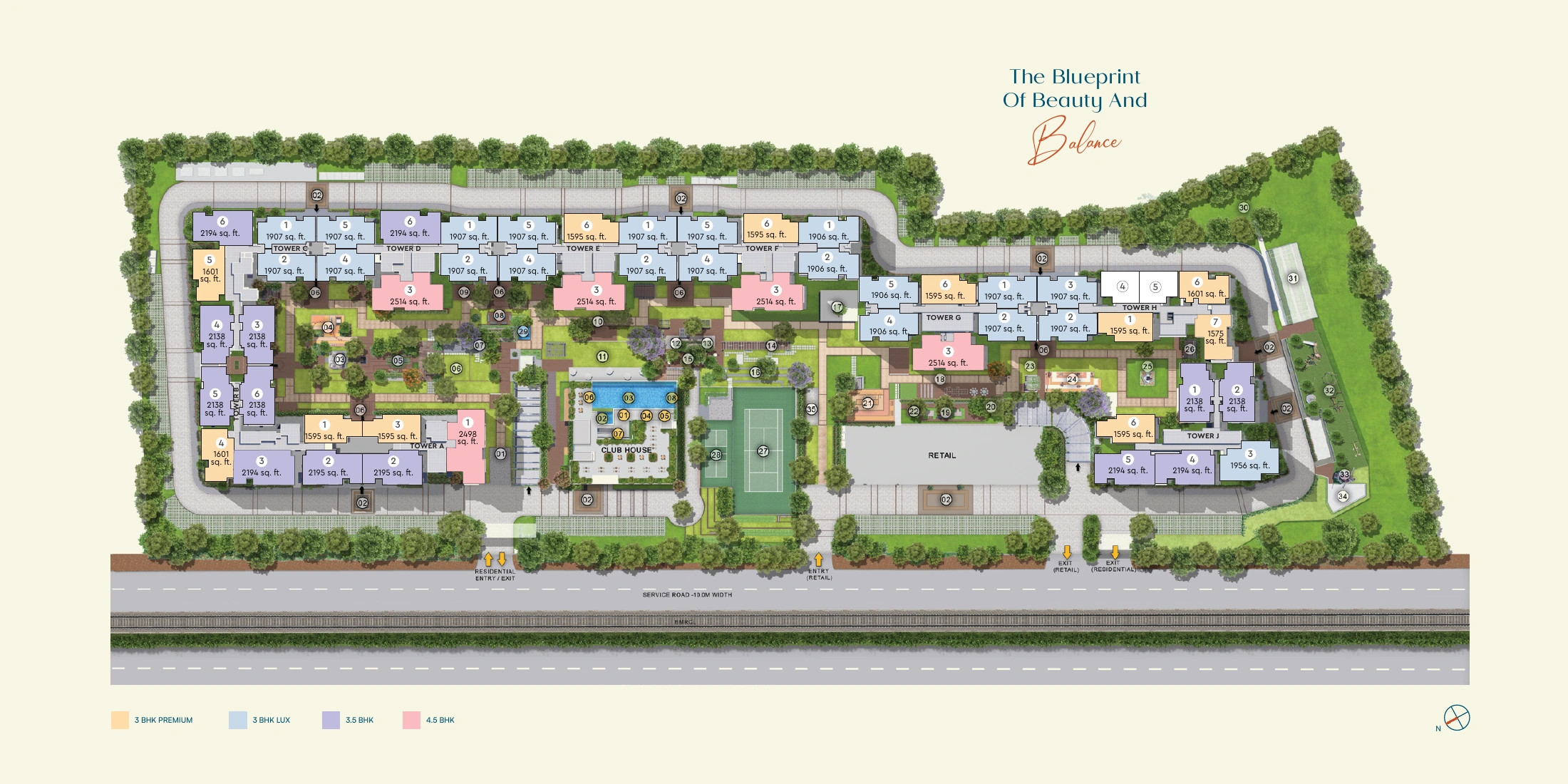 Godrej Aveline master plan