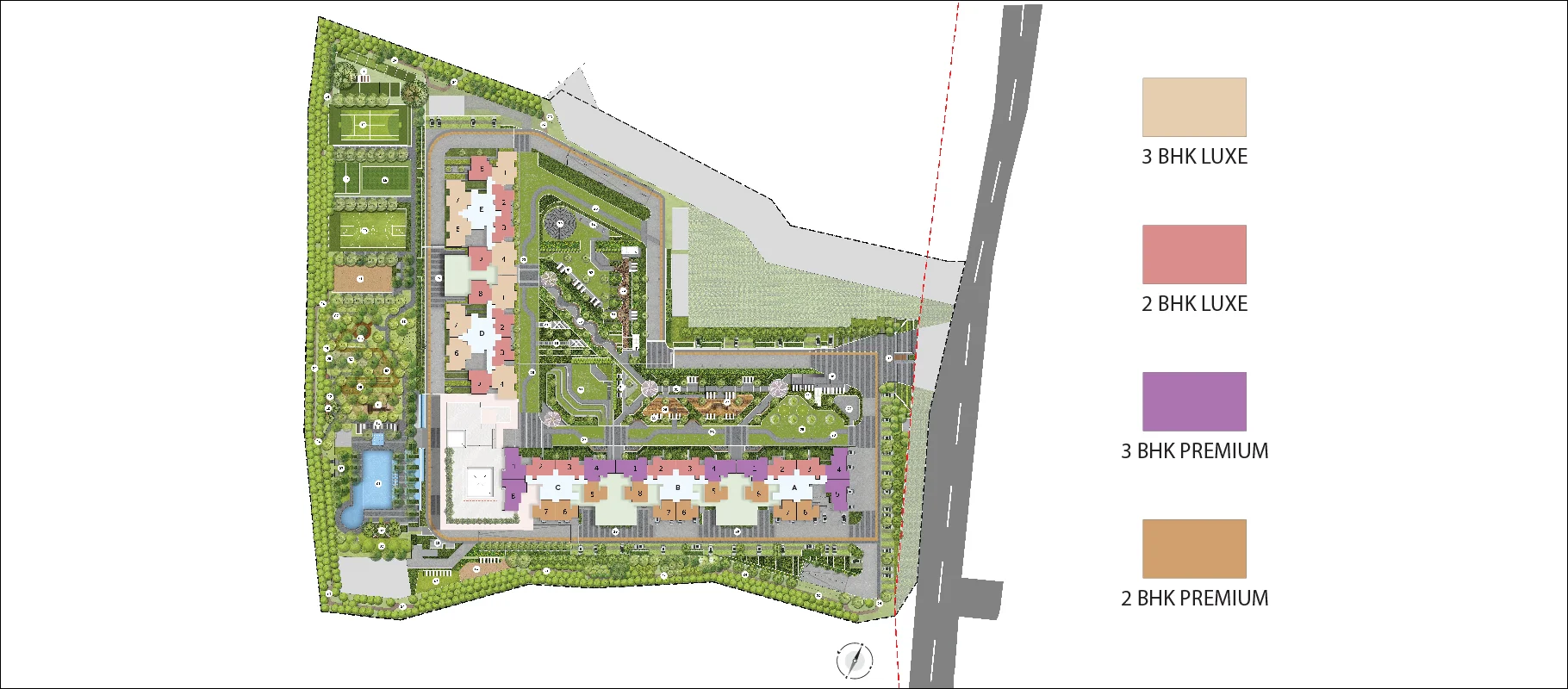 Godrej Parkshire master plan