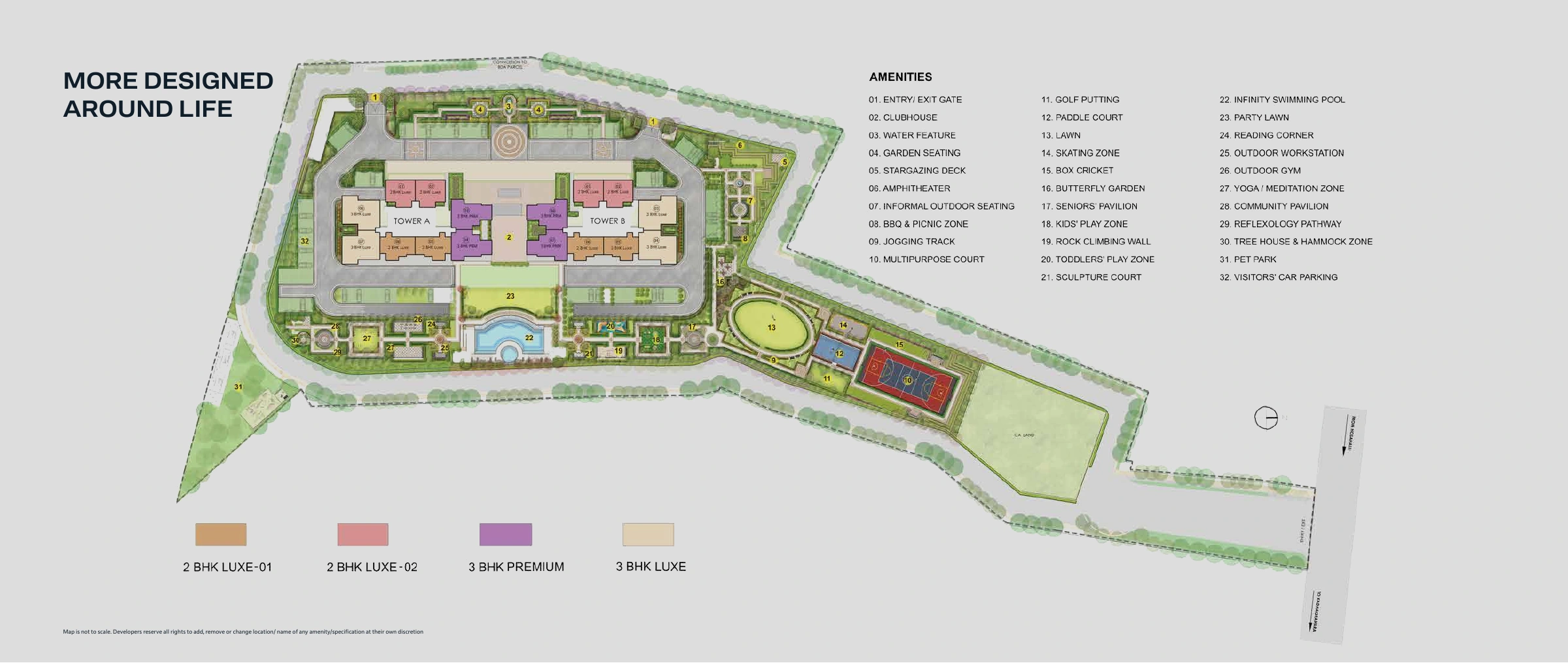 Godrej Regent Park master plan Sarjapur