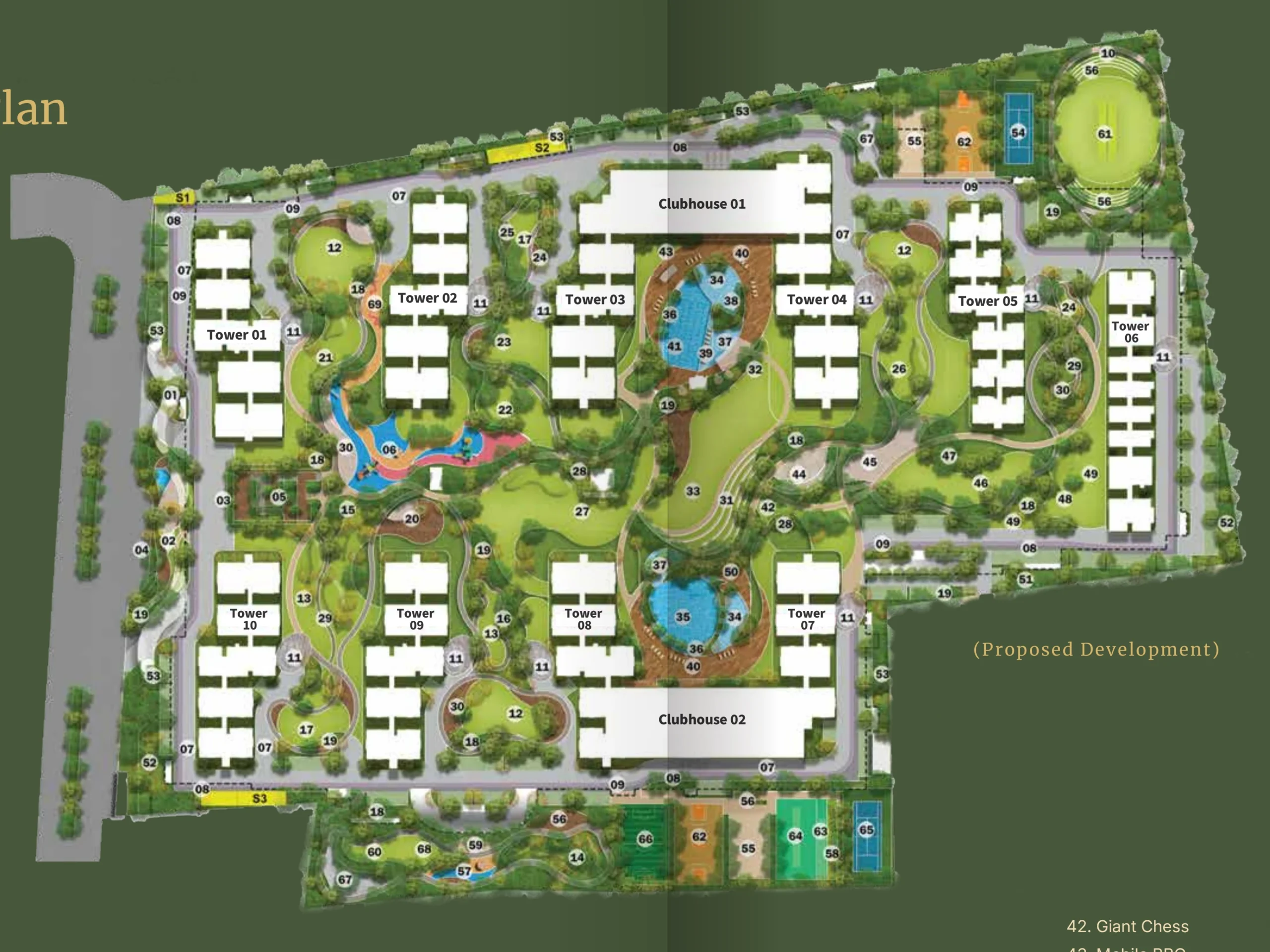 Kalyani Living Tree master plan 25 acres 10 towers KIADB Aerospace Park Bagalur