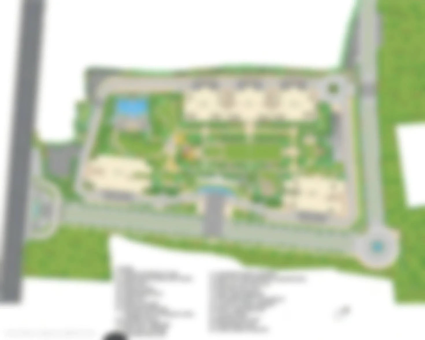 Lodha Fiorana cluster master plan blurred published preview