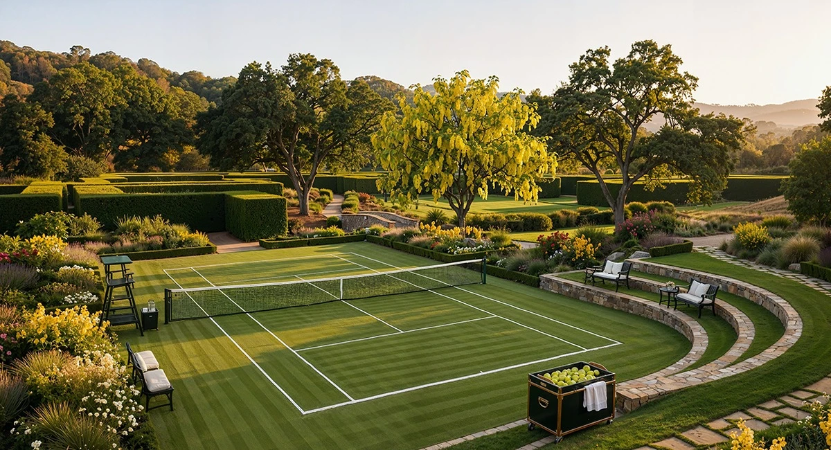 Lodha Beaumont Estate proposed tennis court