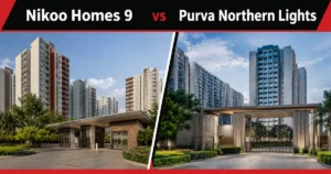 Nikoo Homes 9 vs Purva Northern Lights: KIADB Comparison