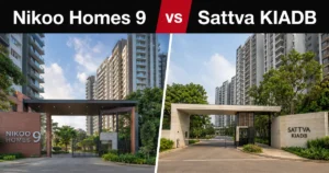 Nikoo Homes 9 vs Sattva KIADB: Project Comparison Guide