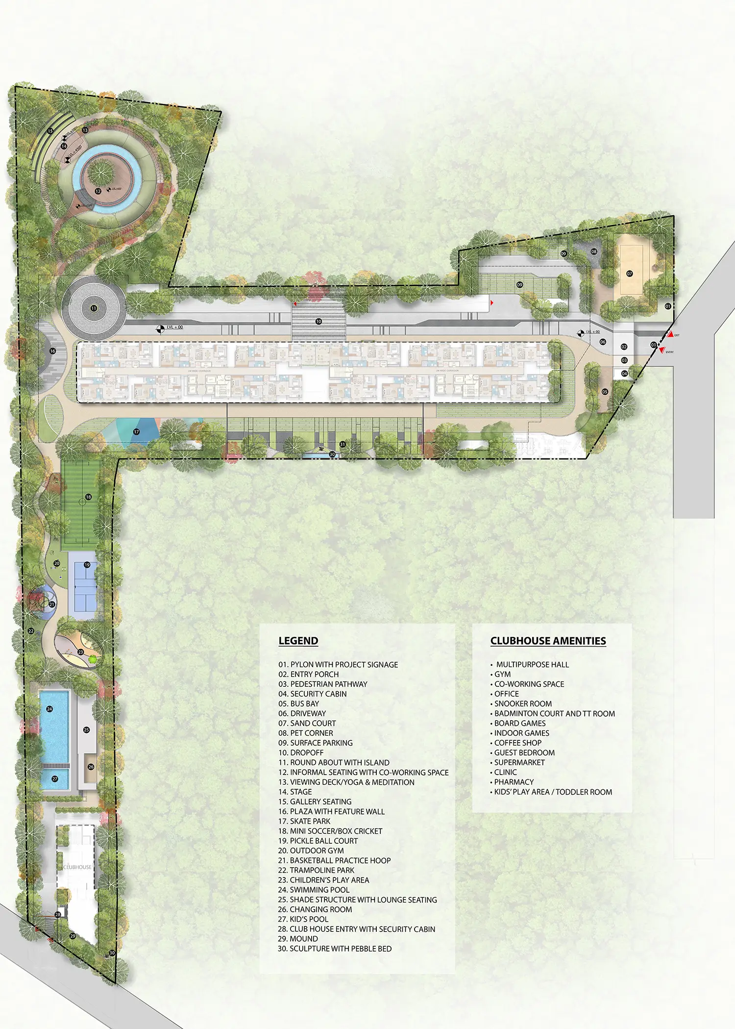 Amberstone Vectra reference master plan